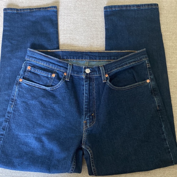 Levi’s 559 Dark wash Relaxed Straight Leg Jeans Size 34/30. NWOT - Picture 6 of 12